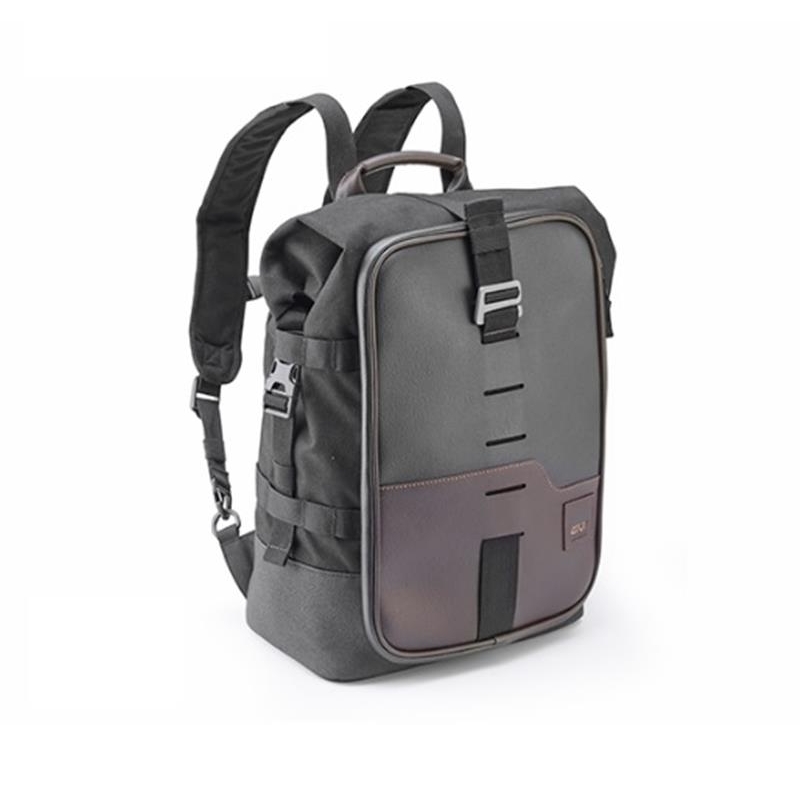 Zaino Givi CRM101 18 Lt Colore Nero Trasformabile in Borsa da Sella