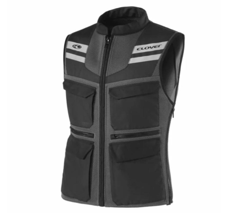 Gilet moto Clover SW-2 Nero Grigio