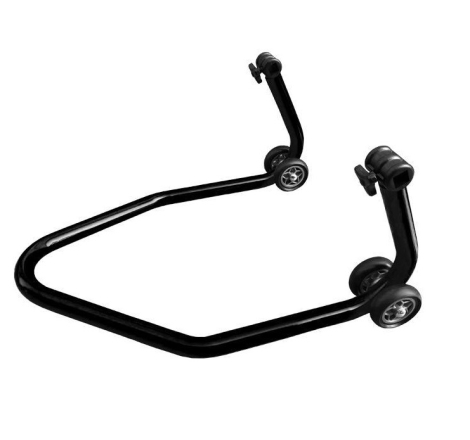 Cavalletto Posteriore Bike Lift RS-17 Universale Regolabile Nero per Moto