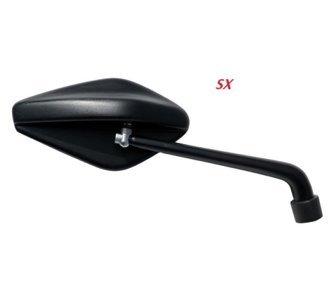 Specchietto Omologato Far 7449 New Line ABS Colore Nero Lato Sinistro