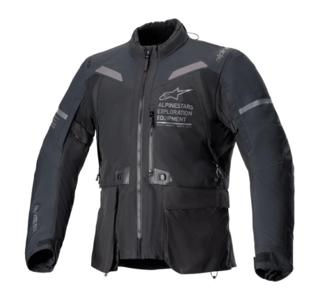 Giacca moto in tessuto Alpinestrs St-7 2L Gore-Tex Laminata Nero Grigio