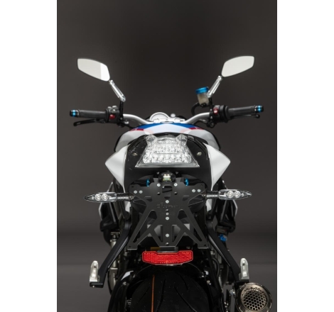 Kit Portatarga Lightech Regolabile Bmw con luce targa e Catadiottro