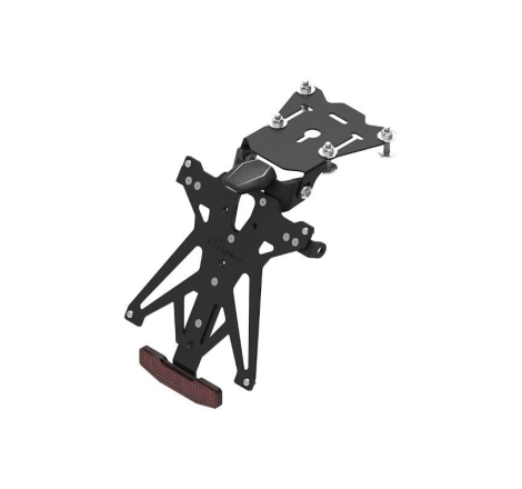 Kit Portatarga Lightech Universale con luce targa e Catadiottro