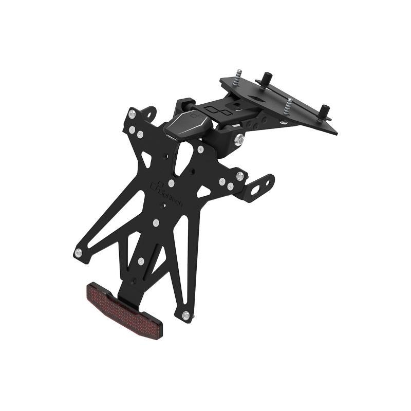 Kit Portatarga Lightech Regolabile Bmw con luce targa e Catadiottro