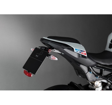 Kit Portatarga Lightech Regolabile Bmw con luce targa e Catadiottro