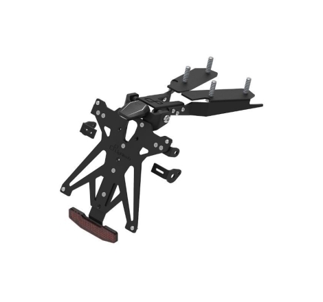 Kit Portatarga Lightech Regolabile Benelli con luce targa e Catadiottro