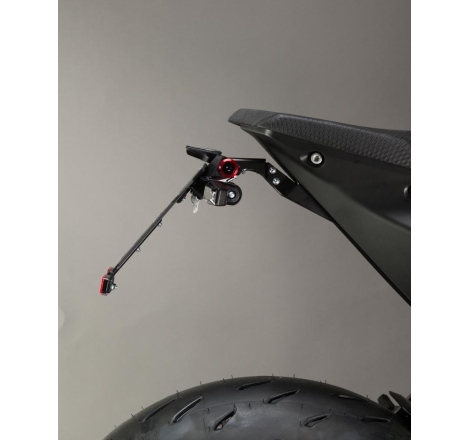 Kit Portatarga Lightech Regolabile Ktm con luce targa e Catadiottro