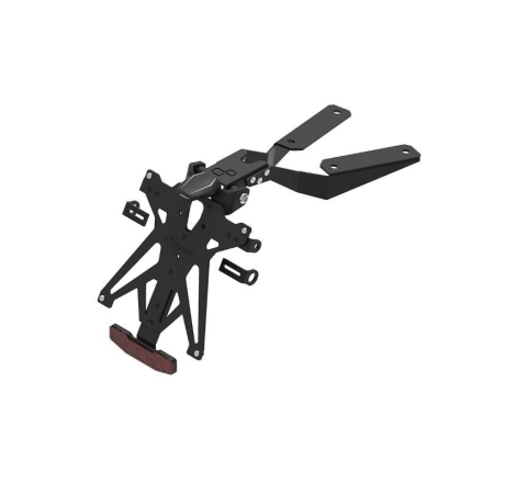 Kit Portatarga Lightech Regolabile Moto Morini con luce targa e Catadiottro