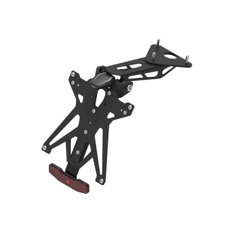 Kit Portatarga Lightech Regolabile MV Augusta con luce targa e Catadiottro