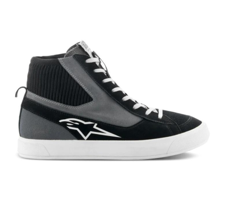 Scarpe Moto Alpinestras Stated Nero Grigio Bianco