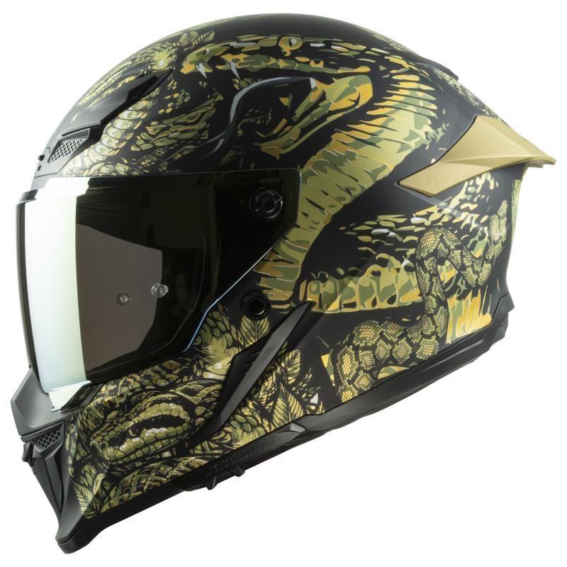 Casco integrale Mph Blade COBRA Oro