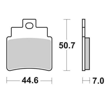 Pastiglie Freno SBS 171 CT Carbontech Anteriori-Posteriori