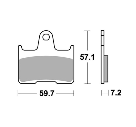 Pastiglie Freno SBS 984 LS Sinterizzate Posteriori