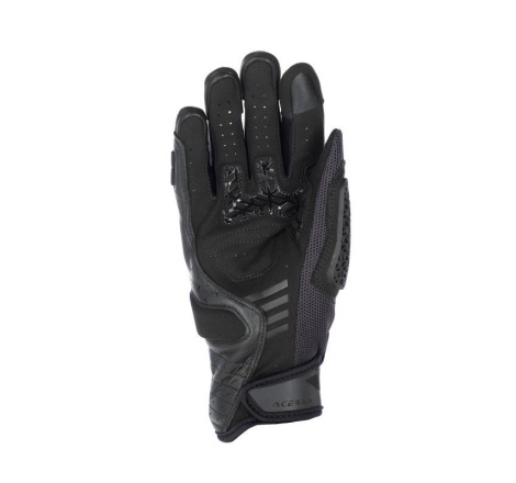 Guanti Moto Tessuto Acerbis Crossover Donna Nero