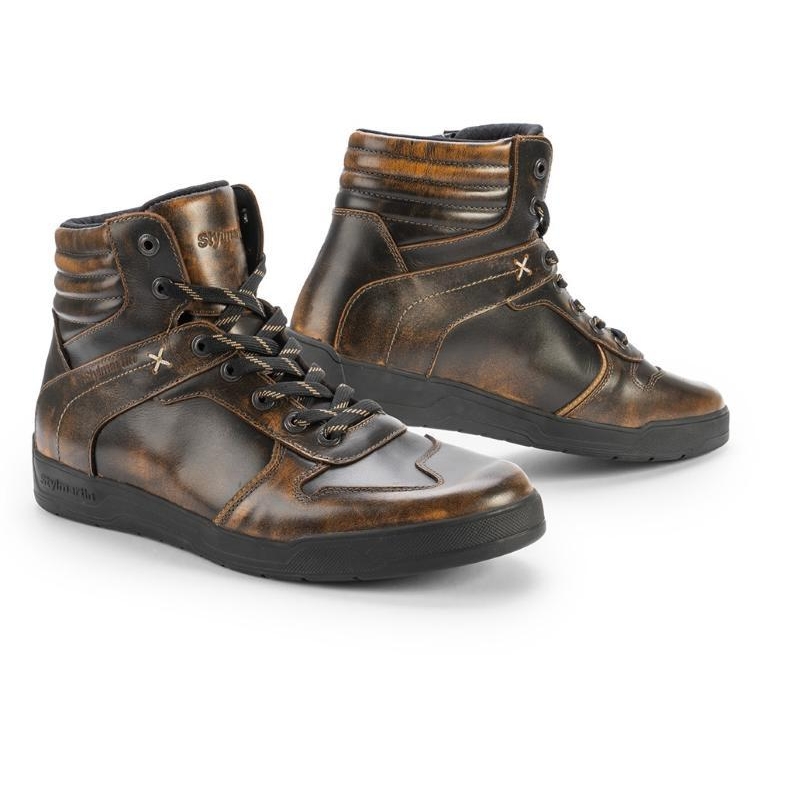 Scarpe Moto Stylmartin Iron Wp impermeabile Bronzo