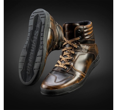 Scarpe Moto Stylmartin Iron Wp impermeabile Bronzo