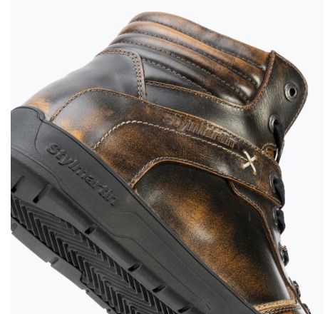Scarpe Moto Stylmartin Iron Wp impermeabile Bronzo