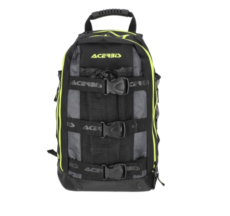 Zaino moto Acerbis Logo 38 Litri Nero Giallo