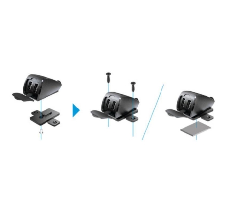 Presa Usb Lampa 38827 Doppio Caricatore Impermeabile Con Fissaggio a Viti o Biadesivo 5400 MA - 12/24V