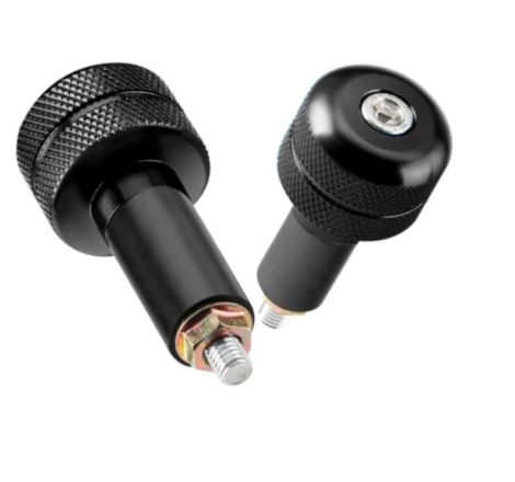 Contrappesi Lampa 90639 Universali per manubri con fori da Ø 17 a 23 mm Nero