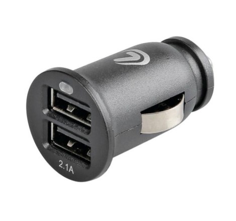 Adattatore Presa Accendisigari Doppia Lampa 38826 Usb Fast Charge 2400 mA - 12/24V