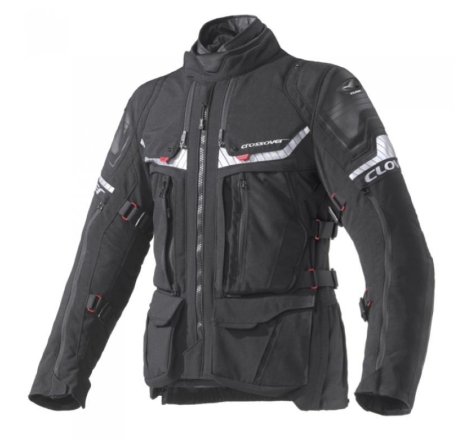Giacca Moto Clover Crossover 4 Airbag Nero