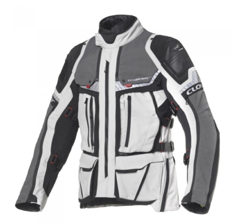 Giacca Moto Clover Crossover 4 Airbag Nero Grigio