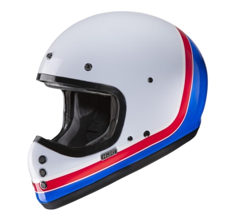 Casco Integrale HJC V60 SCOBY Bianco Rsoo Blu