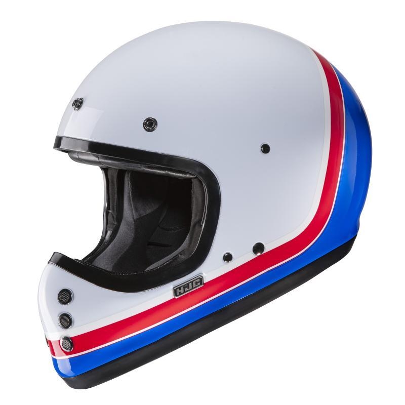 Casco Integrale HJC V60 SCOBY Bianco Rsoo Blu
