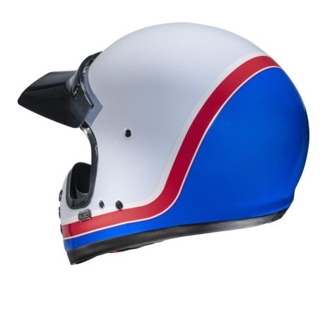Casco Integrale HJC V60 SCOBY Bianco Rsoo Blu