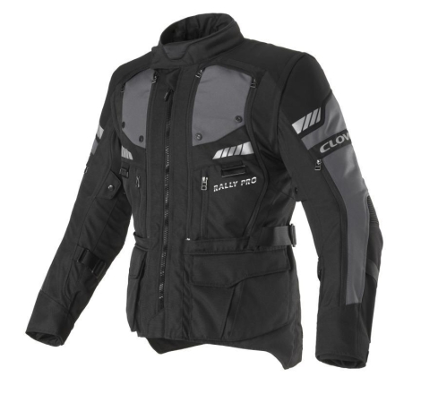Giacca Moto Clover Rally Pro Wp Nero