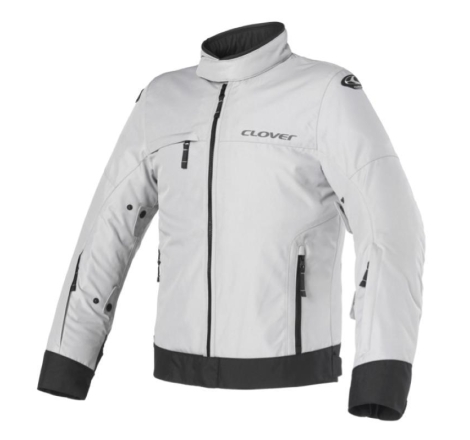 Giubbino Moto Clover Looping Grigio
