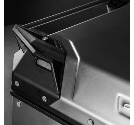 Bauletto Givi Obkev42A Trekker Outback Evo Smart 42 Litri Alluminio Naturale