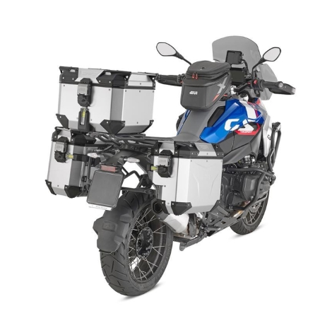 Bauletto Givi Obkev42AA Trekker Outback Evo Smart 42 Litri Alluminio Anodizzato
