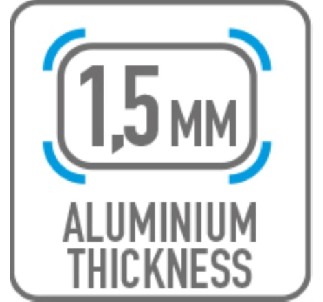 Bauletto Givi Obkev58bb Trekker Outback Evo Smart 58 Litri Alluminio Anodizzato