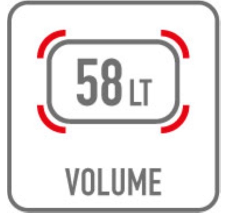 Bauletto Givi Obkev58bb Trekker Outback Evo Smart 58 Litri Alluminio Anodizzato