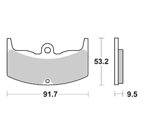 Pastiglie Freno SBS 571 HF Ceramica Anteriori-Posteriori
