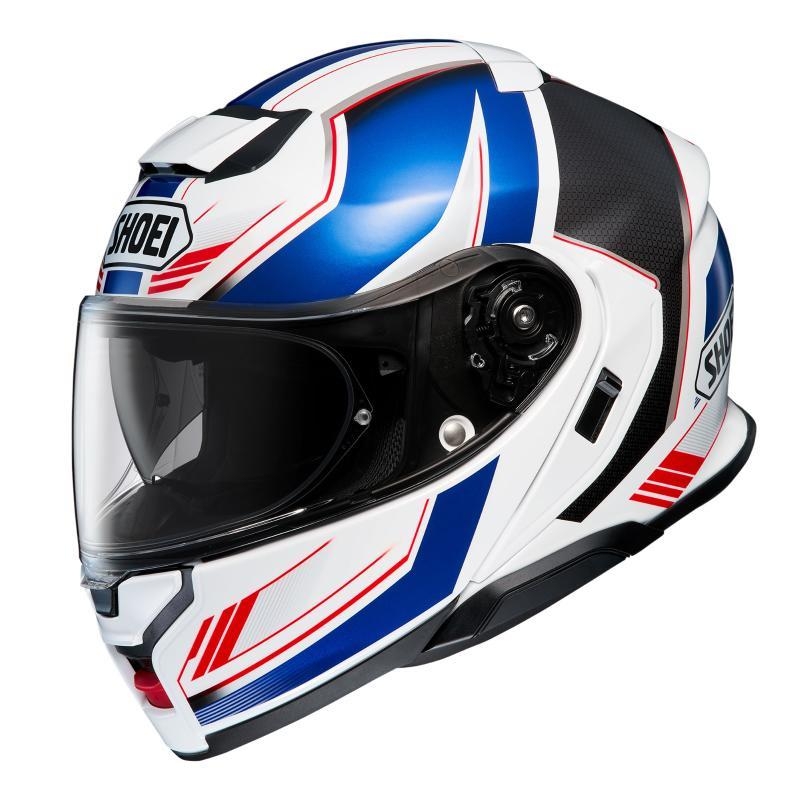 Casco Modulare Shoei Neotec 3 Grasp TC10 Bianco Blu