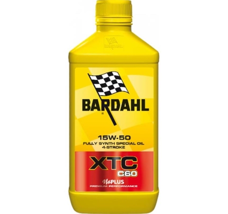 Olio Motore 4T Bardahl XTC C60 15W-50 100% Sintetico 1 LT