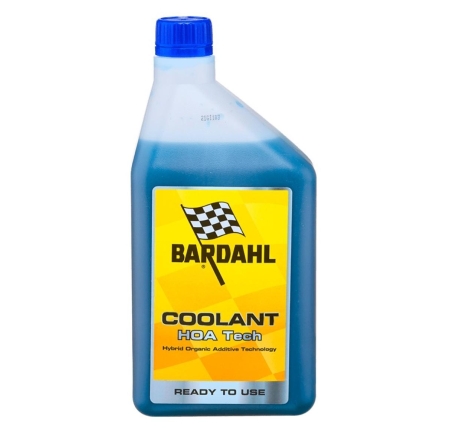 Liquido Radiatore Bardahl per Raffreddamento Moto COOLANT HOA TECH blu