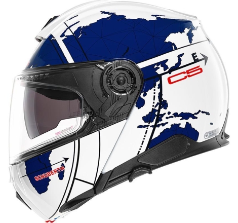 Casco Modulare Schuberth C5 Globe Blu