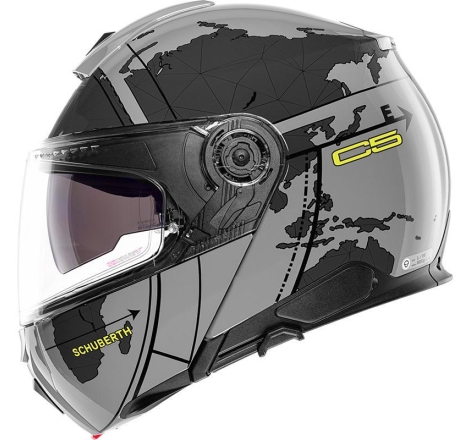 Casco Modulare Schuberth C5 Globe Grigio