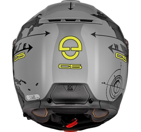 Casco Modulare Schuberth C5 Globe Grigio