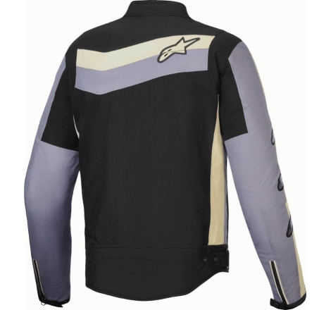 Giubbino Moto tessuto Alpinestars T-Dyno Nero Grigio Scuro Ecru