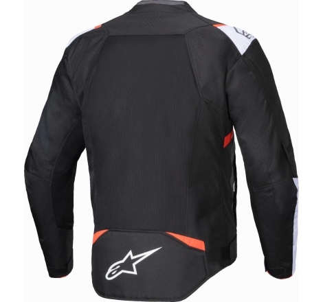 Giubbino Moto tessuto Alpinestars T-SPS AIR V2 Nero Bianco Rosso