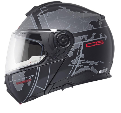 Casco Modulare Schuberth C5 Globe Nero
