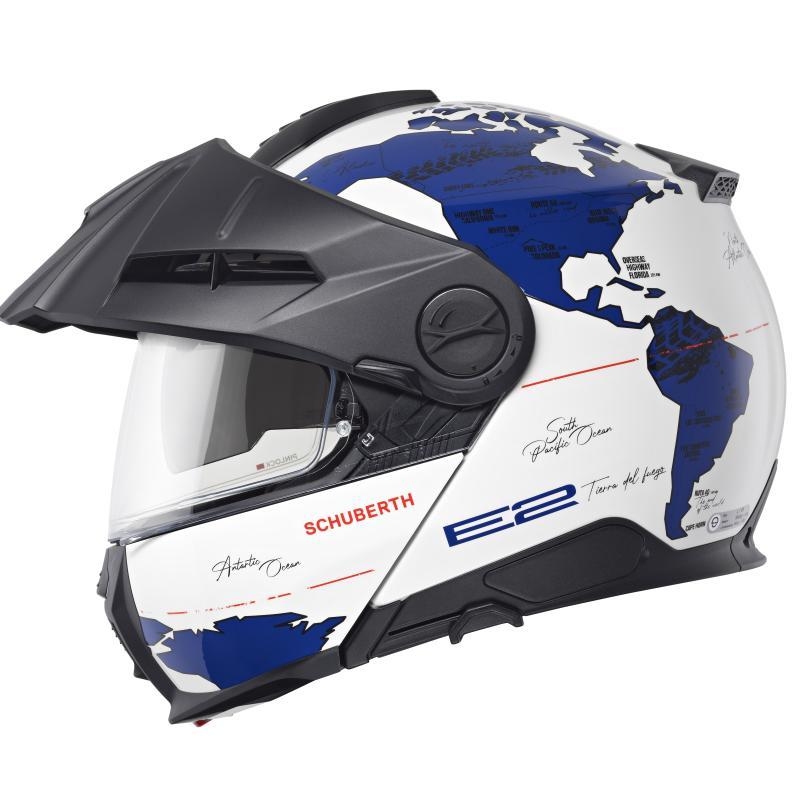 Casco Modulare Schuberth E2 2025 Atlsa Blu