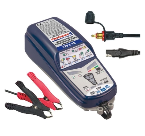 Caricabatterie Optimate 4 quad Program Premium Editio