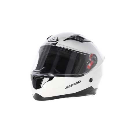 Casco Integrale Acerbis Carlino Kid 22-06 da Bambino Bianco con Kitn adesivi