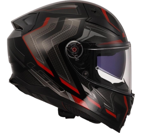 Casco Integrale LS2 FF811 Vector II Alize Rosso